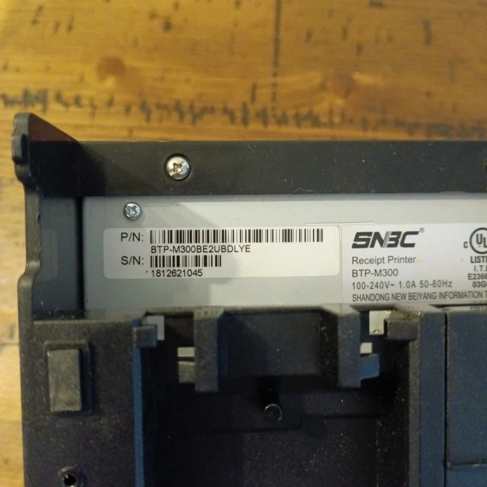 SNBC BTP-M300 Receipt Printer Black BTP-M300BE2UBDLYE POS Thermal Printer